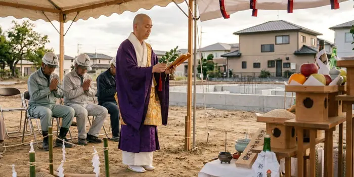 仏式地鎮祭