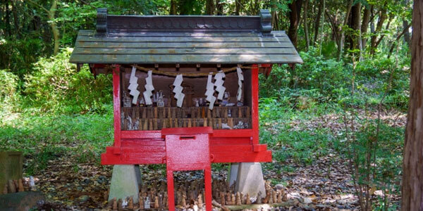 お稲荷さんの魂抜き