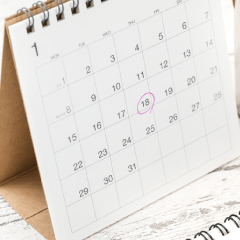 日程決定
