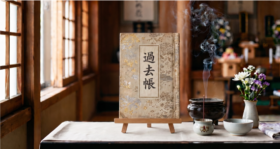 過去帳のお焚き上げ